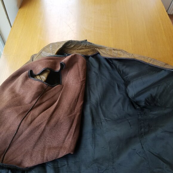 Vintage Kurland Men's 40 Brown Glove Tanned Leather Insulated Jacket - Picture 8 of 15